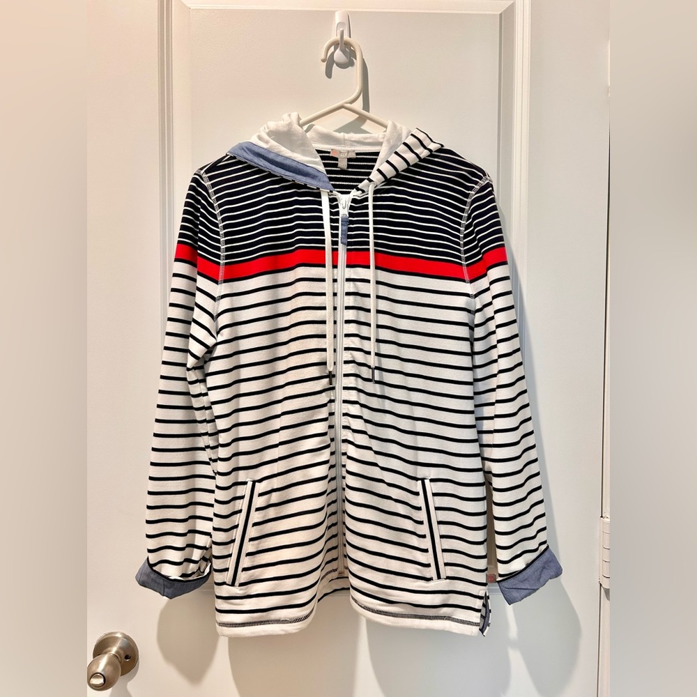 Talbots Full Zip Hoodie size LP